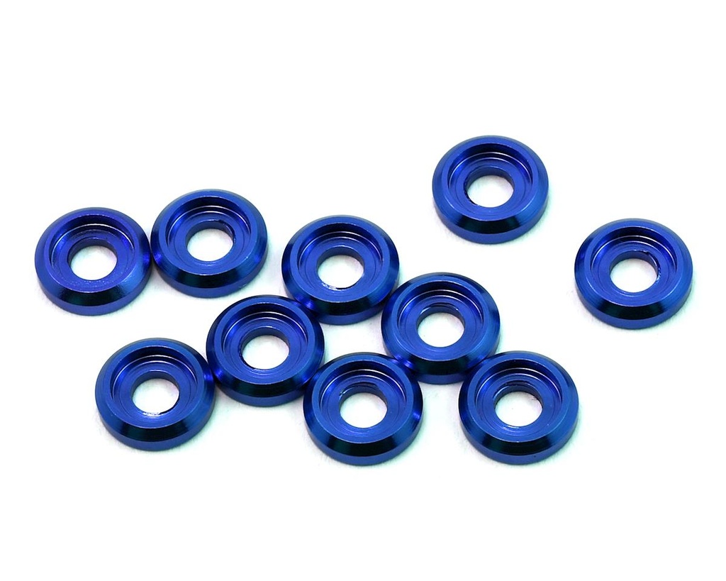 175RC Aluminum Button Head Screw High Load Spacer (Blue) (10)