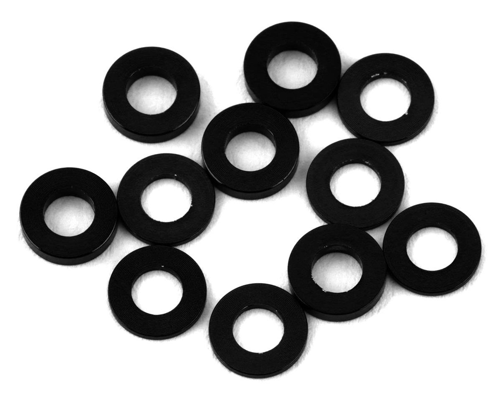 175RC Mini T/B Ball Stud Spacers (Black) (12)