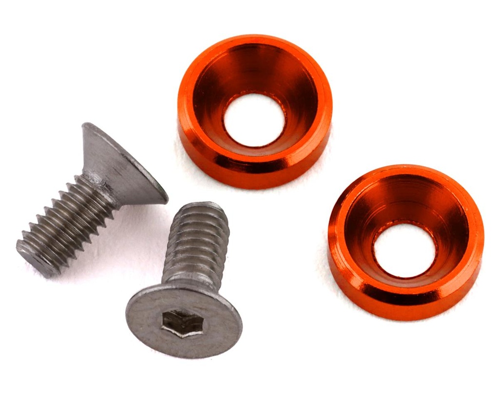 175RC Mini T/B High Load Motor Screws (Orange) (2)