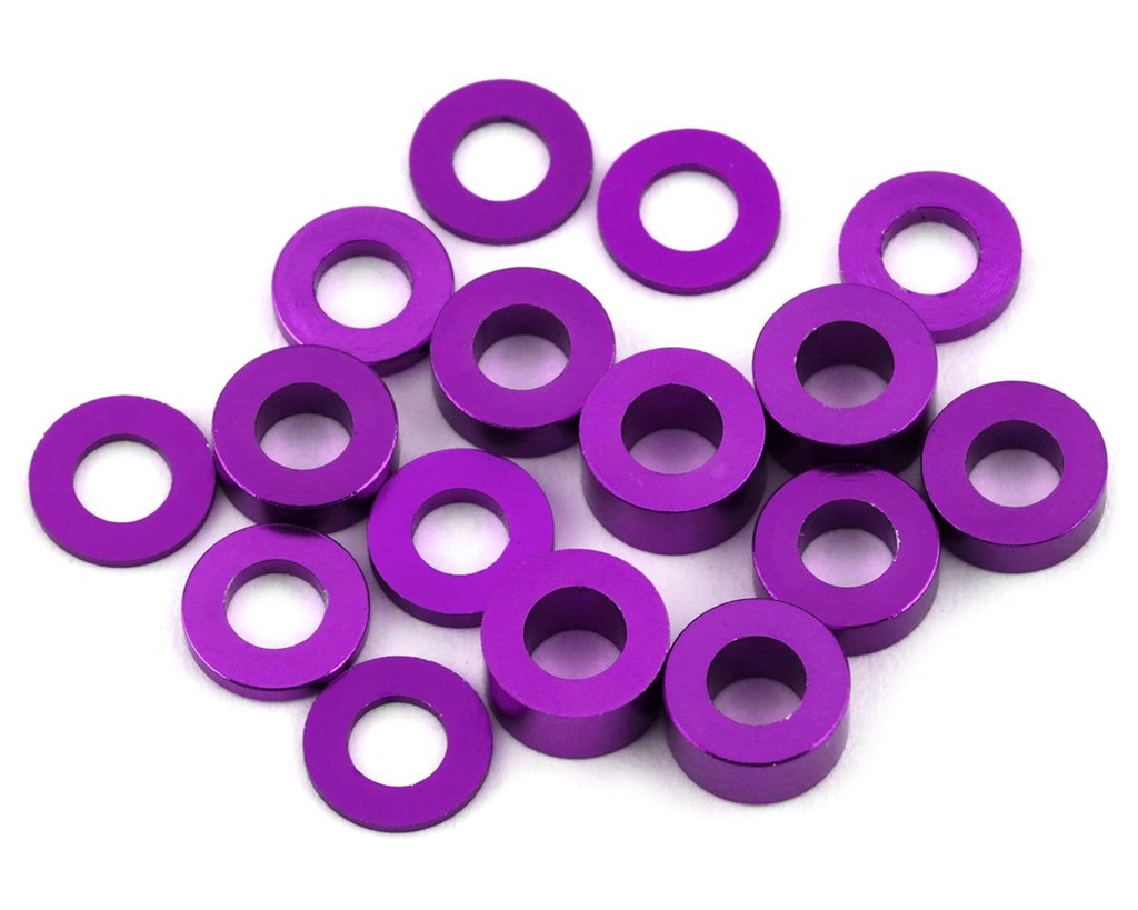 175RC Pro2 Sc10 Ball Stud Spacer Kit (Purple) (16)