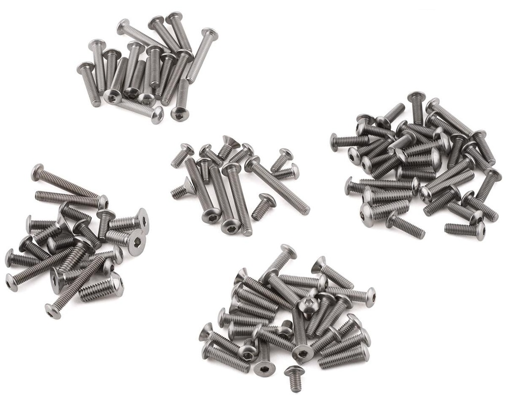175RC Ti-Look Pro4 SC10 Screw Kit