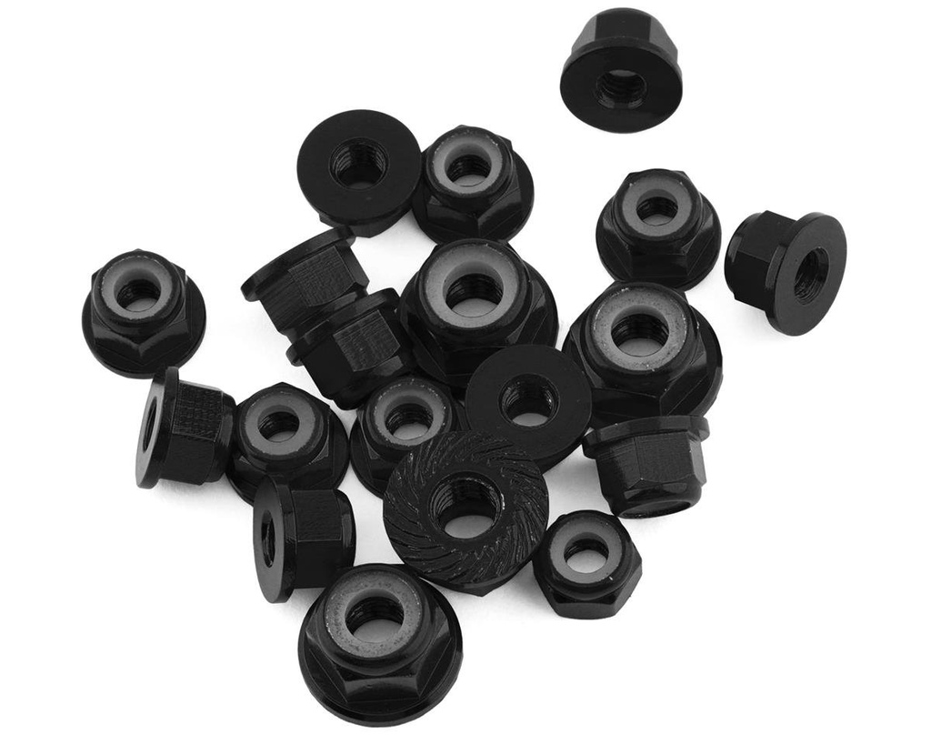 175RC Losi 22X-4 Elite Aluminum Nut Kit (Black) (19)