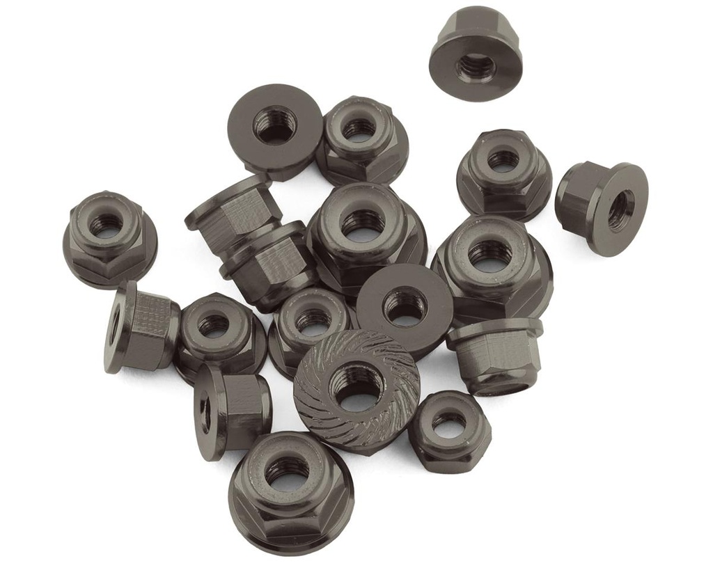 175RC Losi 22X-4 Elite Aluminum Nut Kit (Grey) (19)