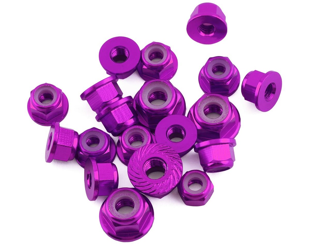 175RC Losi 22X-4 Elite Aluminum Nut Kit (Purple) (19)