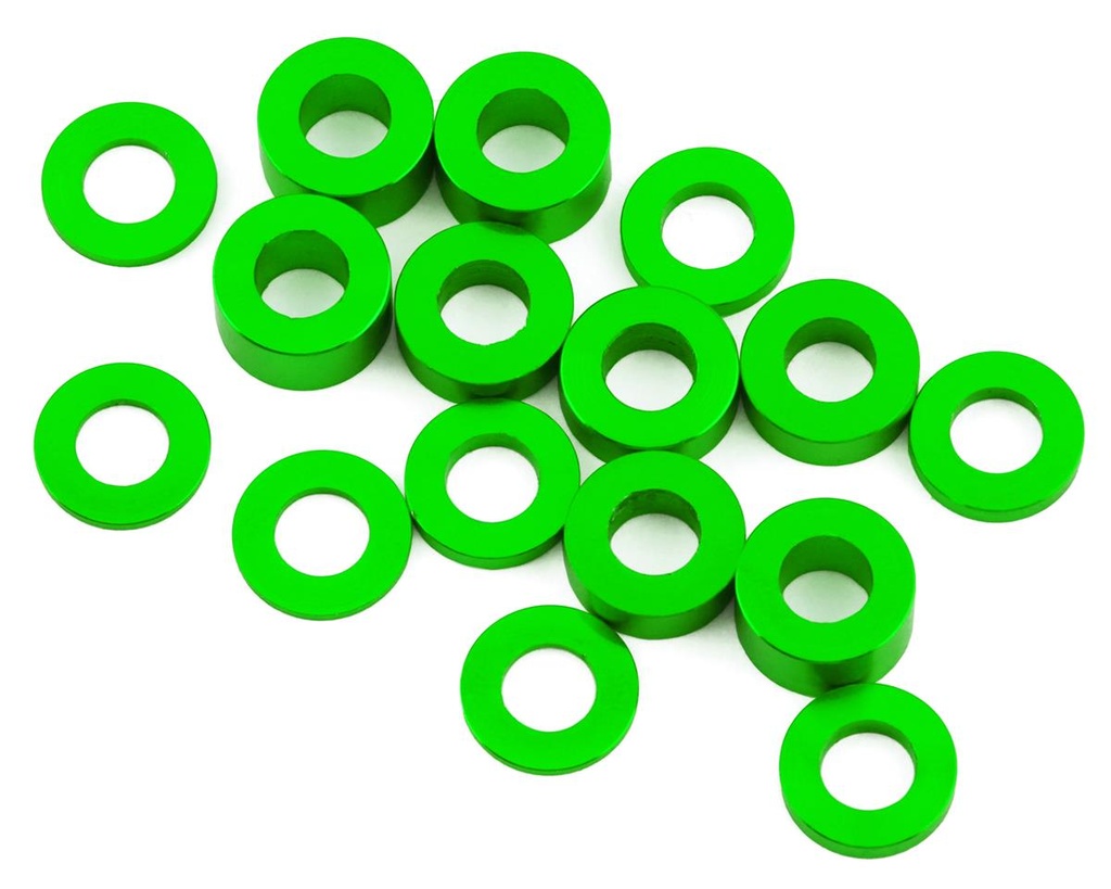 175RC Losi 22X-4 Ball Stud Spacer Kit (Green) (16)