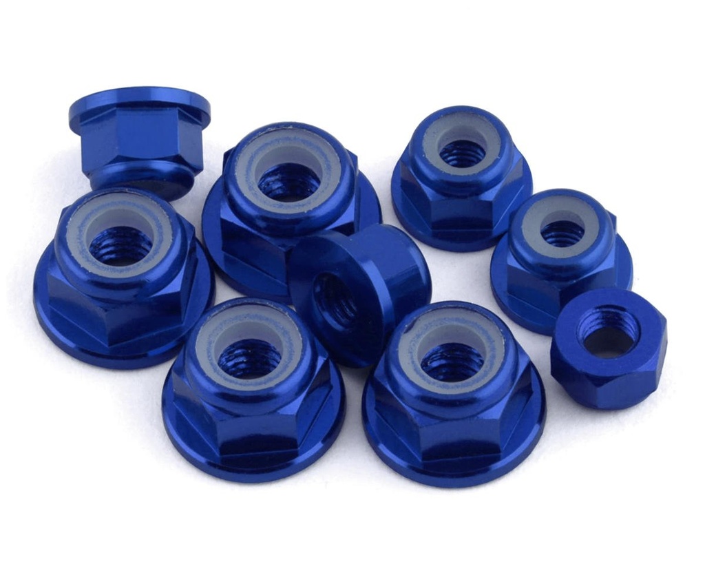 175RC Losi 22S SCT Aluminum Nut Kit (Blue) (9)