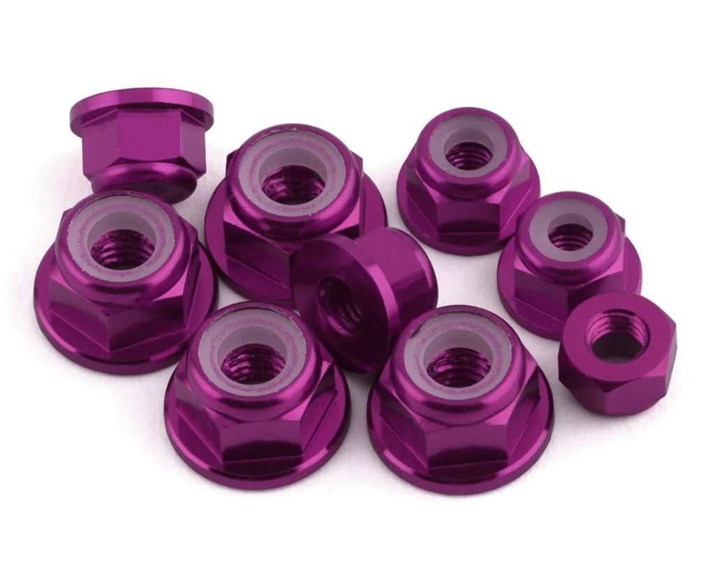 175RC Losi 22S SCT Aluminum Nut Kit (Purple) (9)