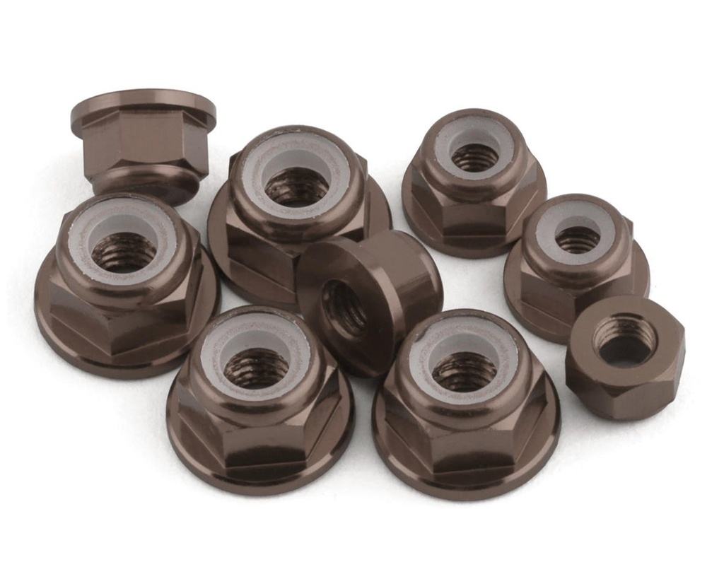 175RC Losi 22S SCT Aluminum Nut Kit (Grey) (9)