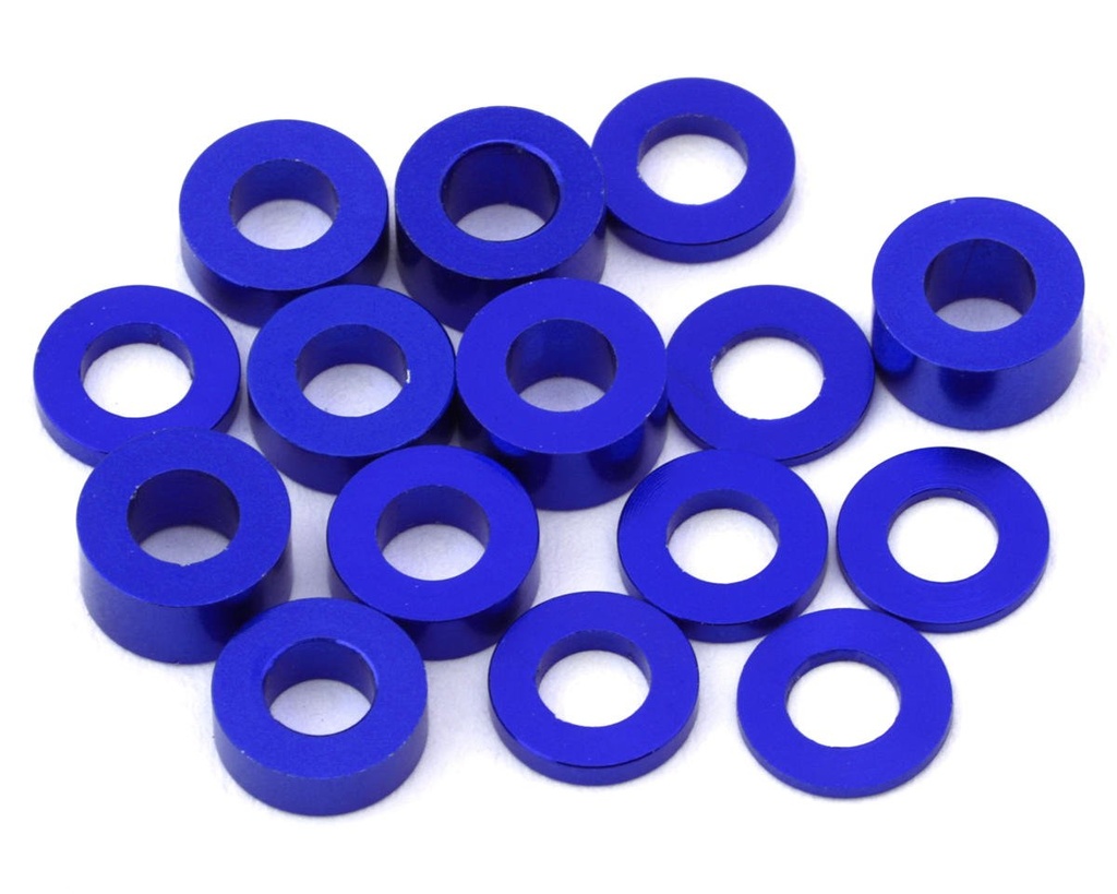 175RC RC10 B7 Aluminum Spacer Kit (Blue)