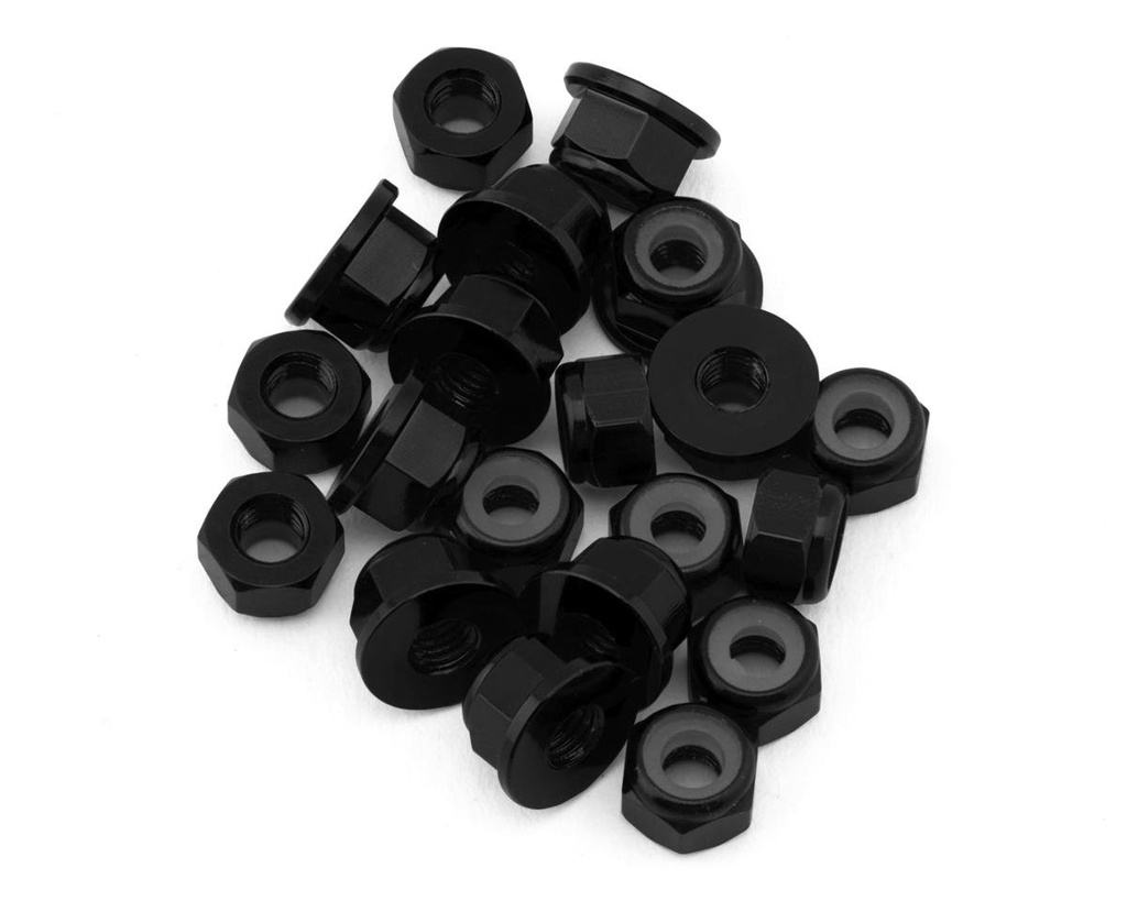 175RC Mugen MSB1 Aluminum Nut Kit (Black)