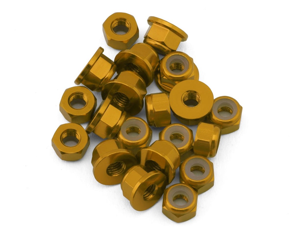 175RC Mugen MSB1 Aluminum Nut Kit (Gold)