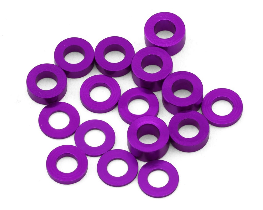 175RC Mugen MSB1 Aluminum Spacers Kit (Purple)