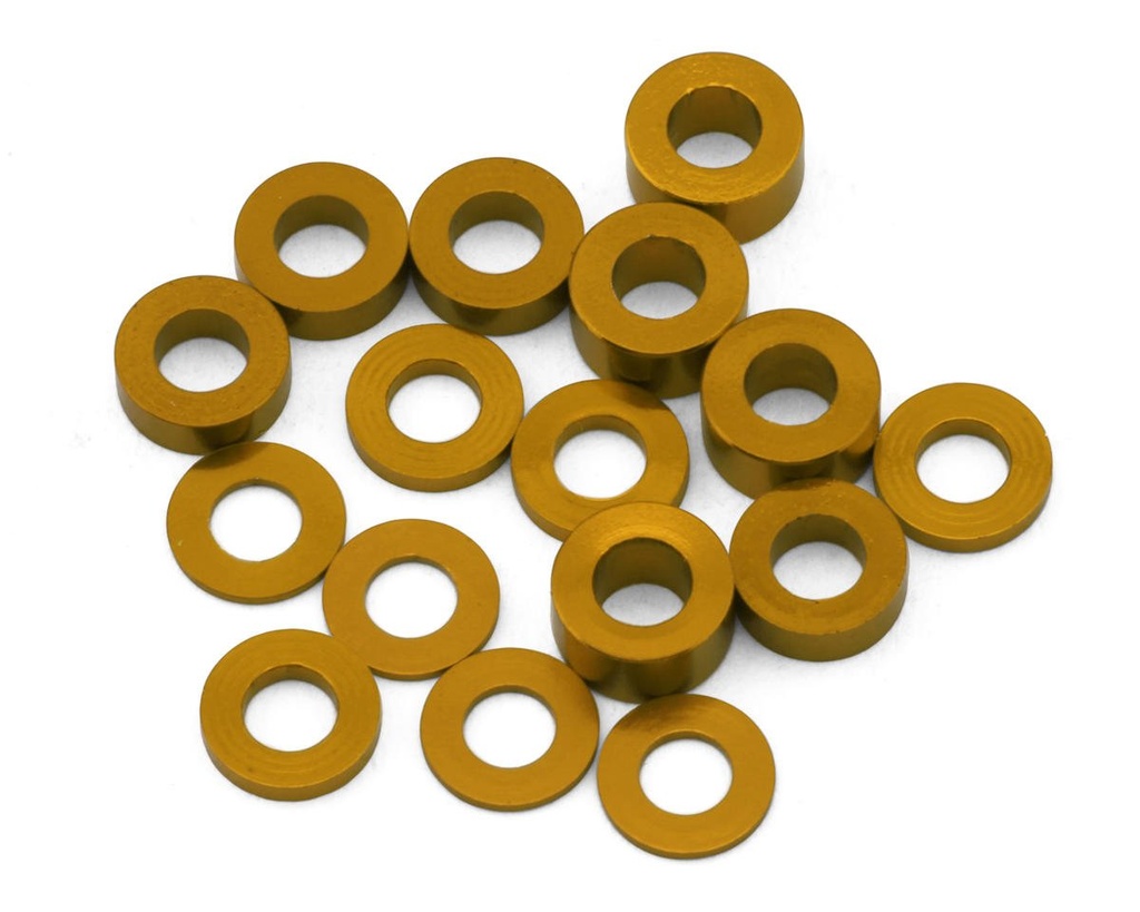 175RC Mugen MSB1 Aluminum Spacers Kit (Gold)