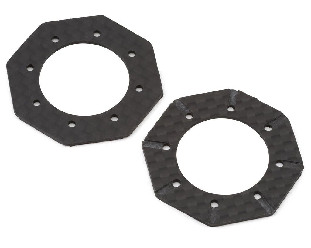 175RC Team Associated RC10B7/RC10B7D Carbon Fiber Sipper Pads (2)