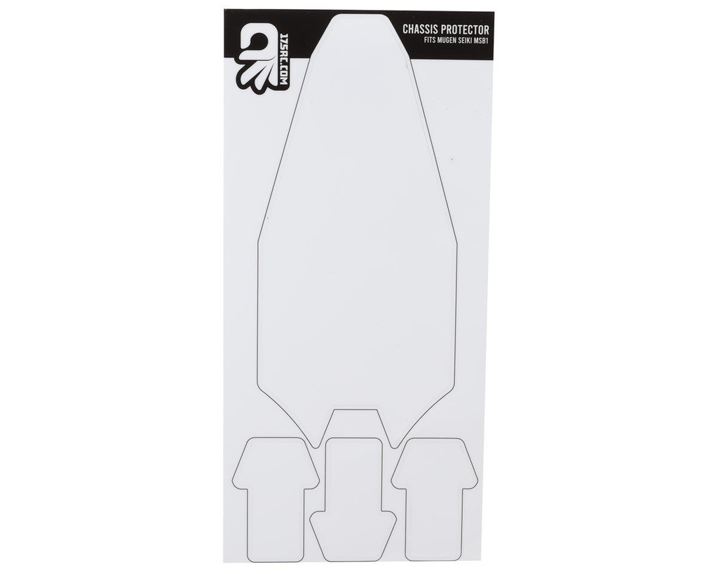 175RC Mugen MSB1 Precut Chassis Skin (White)