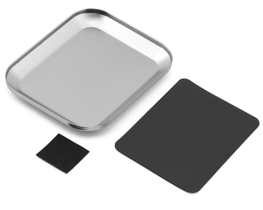 175RC Small Aluminum Parts Tray & Magnetic Screw Catcher (Natural)