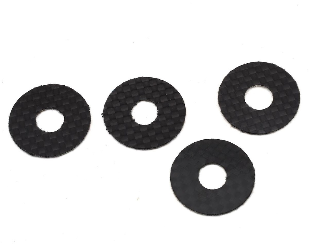 1UP Racing Carbon Fiber 1/8 On-Road Body Washers (4)