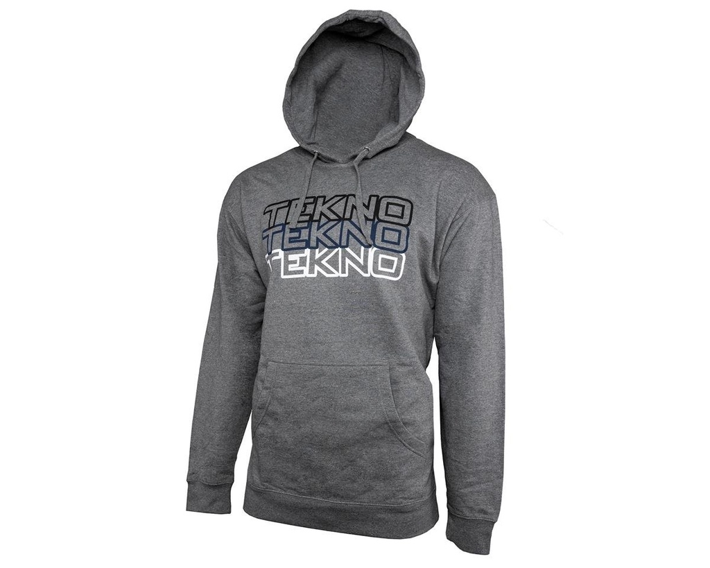 Tekno RC Grey "Stacked" Hoodie (L)