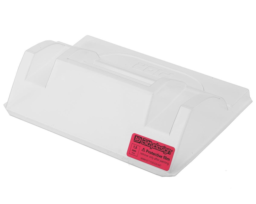 Bittydesign P10R Rear Wing (Clear)(Extra Hard)