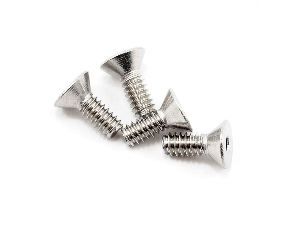 CRC 4-40x5/16" Stainless Steel Flat Head Screw (4)