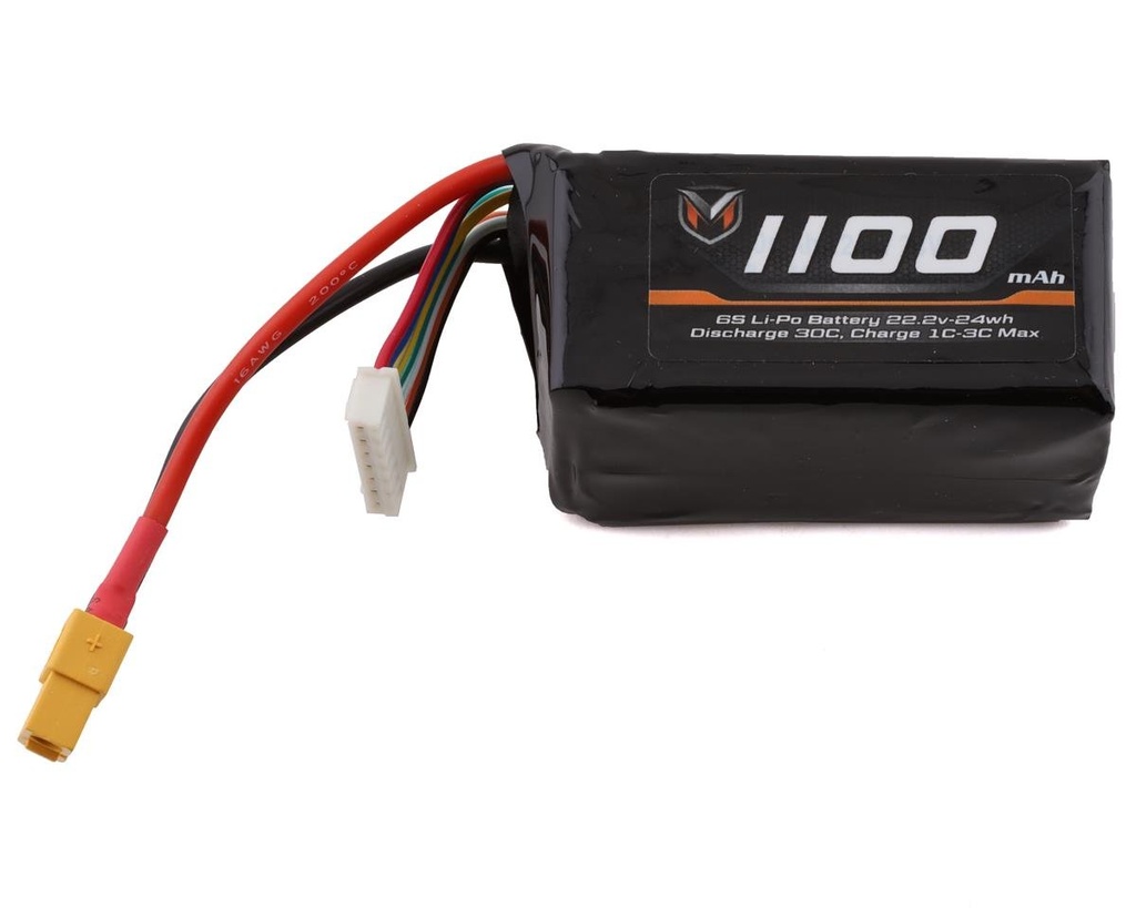 Maclan SSI Series 6S LiPo Battery Pack w/XT60 (22.2V/1100mAh)