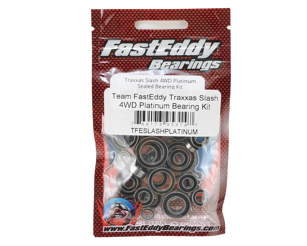 FastEddy Platinum Bearing Kit for Traxxas Slash 4WD