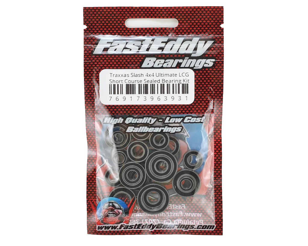 FastEddy Bearing Kit for Traxxas Slash 4x4 Ultimate LCG Short Course