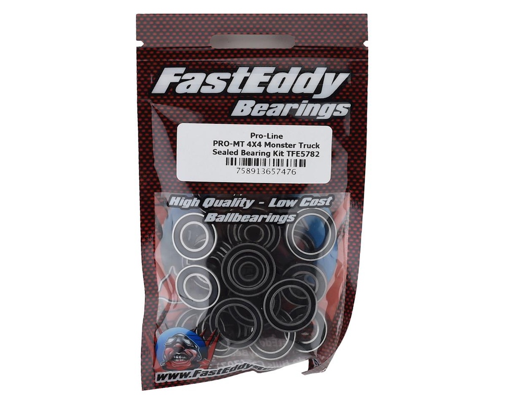 FastEddy Pro-Line PRO-MT 4X4 Monster Truck Sealed Bearing Kit