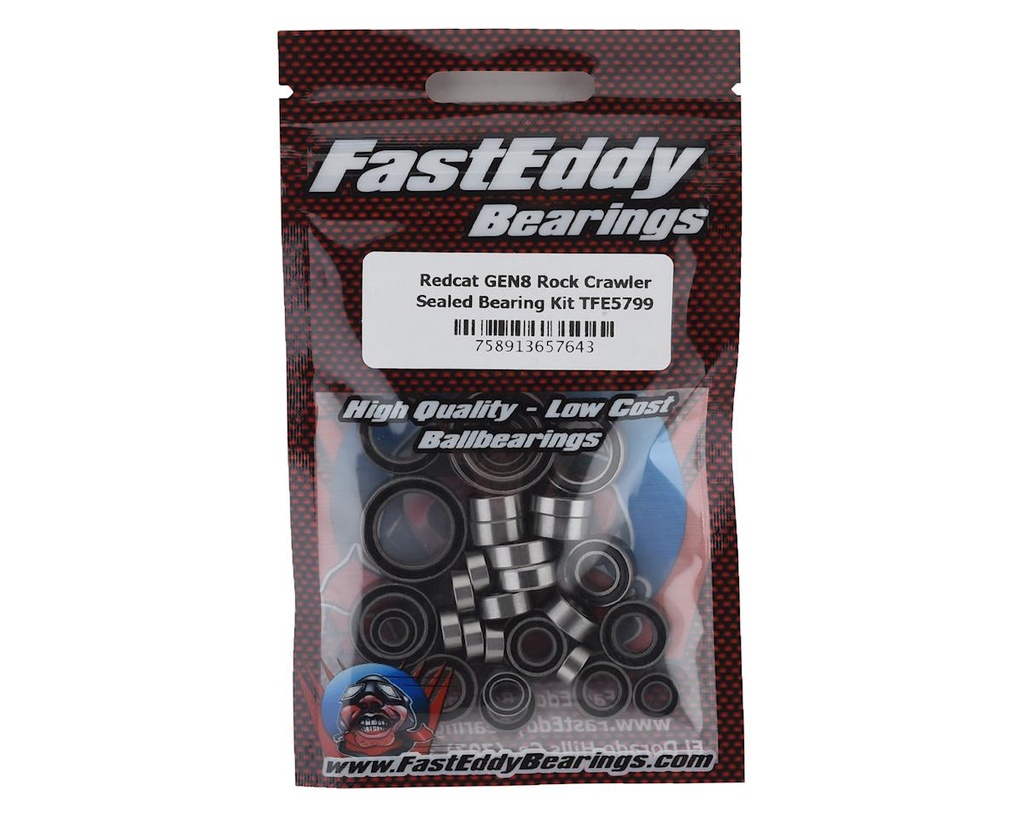 FastEddy Redcat GEN8 Rock Crawler Sealed Bearing Kit