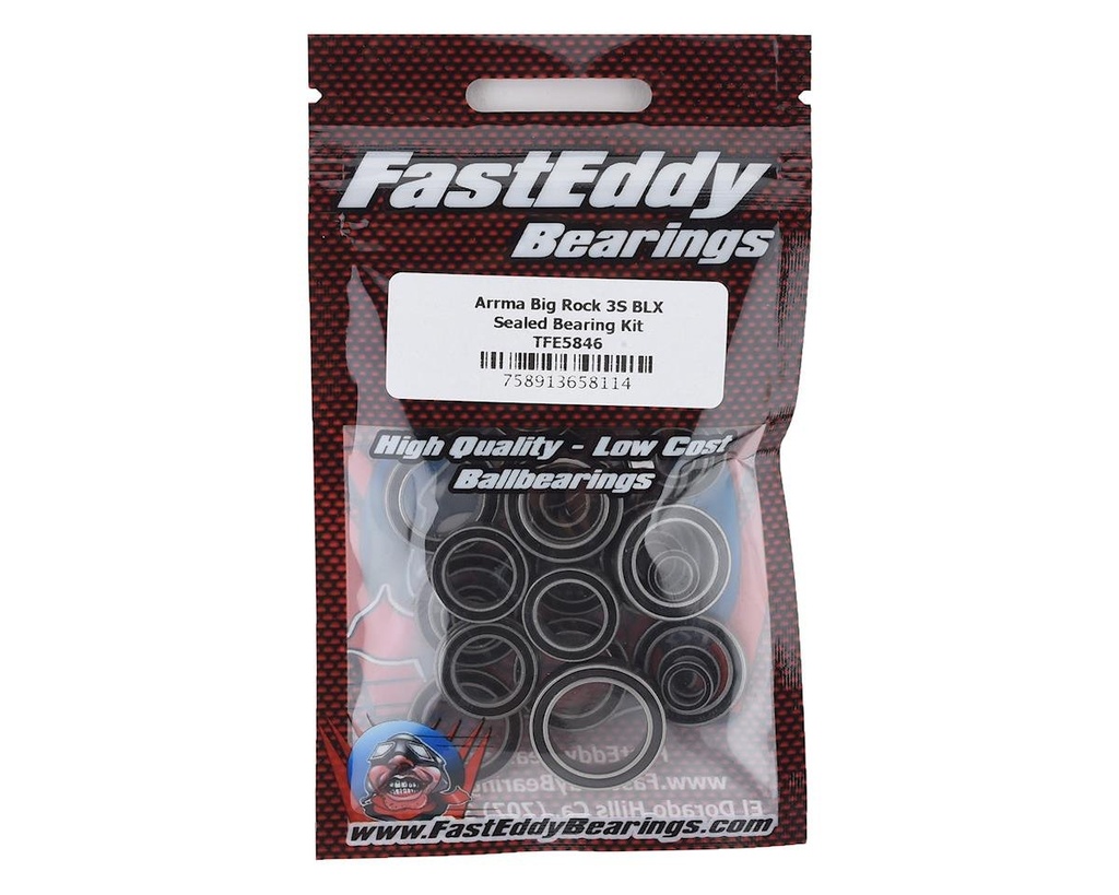 FastEddy Arrma Big Rock 3S BLX Sealed Bearing Kit