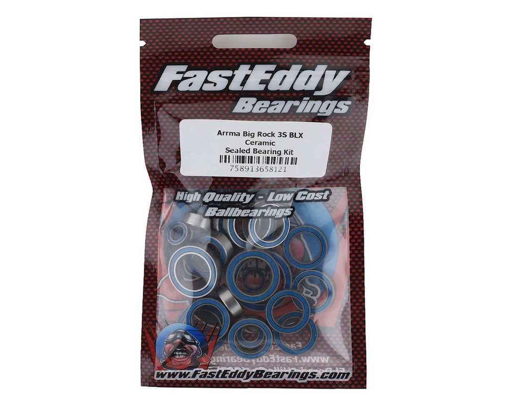FastEddy Arrma Big Rock 3S BLX Ceramic Sealed Bearing Kit