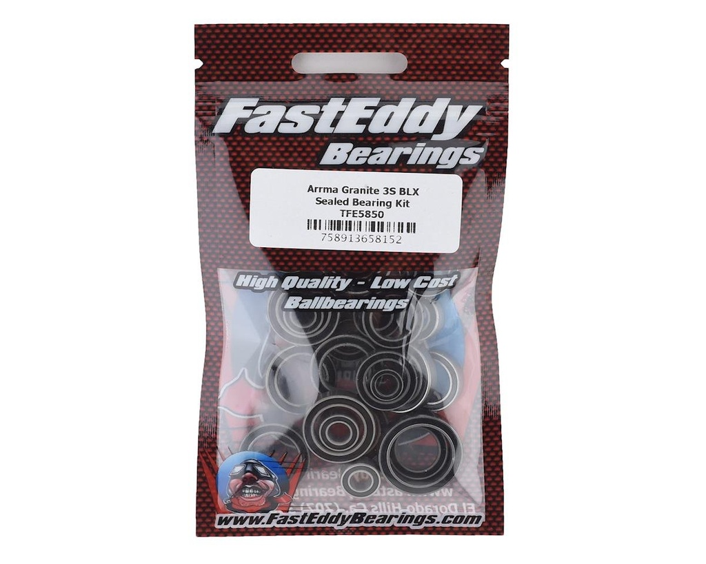 FastEddy Arrma Granite 3S BLX Sealed Bearing Kit