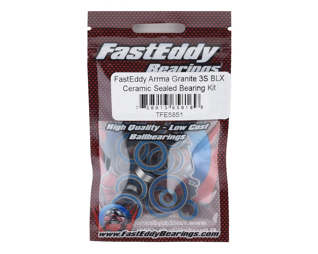 FastEddy Arrma Granite 3S BLX Ceramic Sealed Bearing Kit