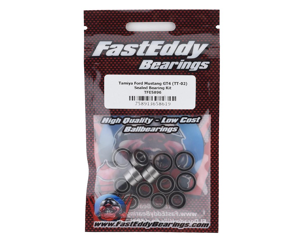 FastEddy Tamiya Ford Mustang GT4 Sealed Bearing Kit (TT-02)