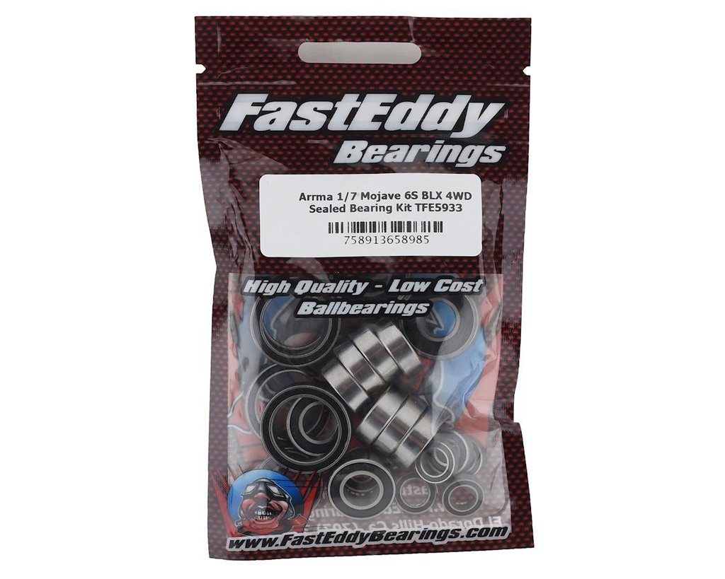 FastEddy Arrma Mojave 6S BLX 4WD Sealed Bearing Kit