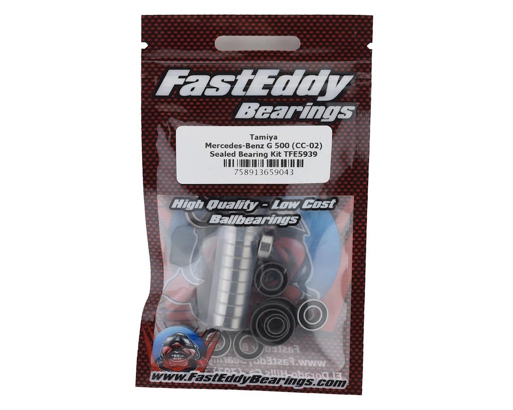 FastEddy Tamiya Mercedes-Benz G 500 Sealed Bearing Kit (CC-02)
