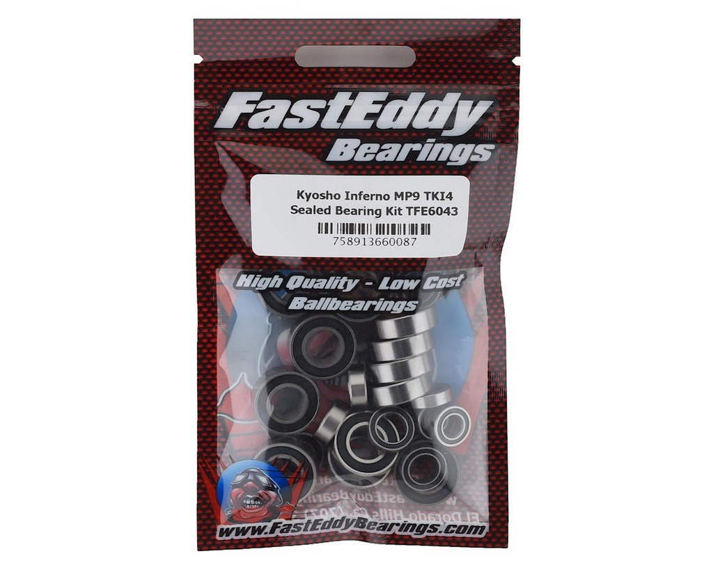 FastEddy Kyosho Inferno MP9 TKI4 Sealed Bearing Kit