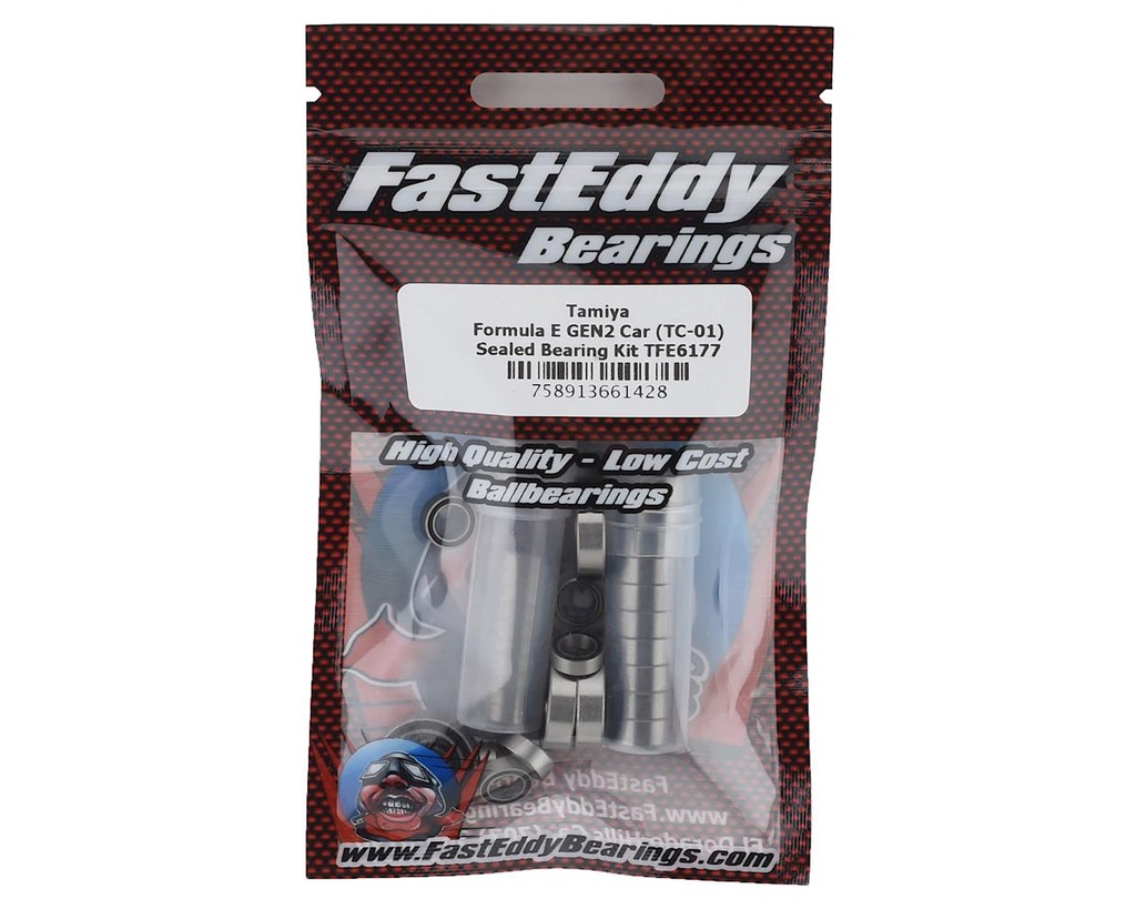 FastEddy Tamiya Formula E GEN2 Sealed Bearing Kit (TC-01) (TAM58681)