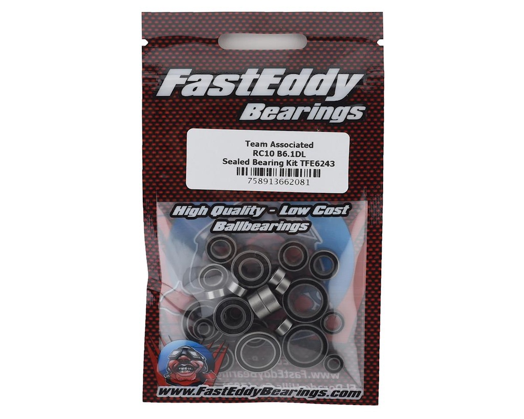 FastEddy Associated RC10 B6.1DL Sealed Bearing Kit