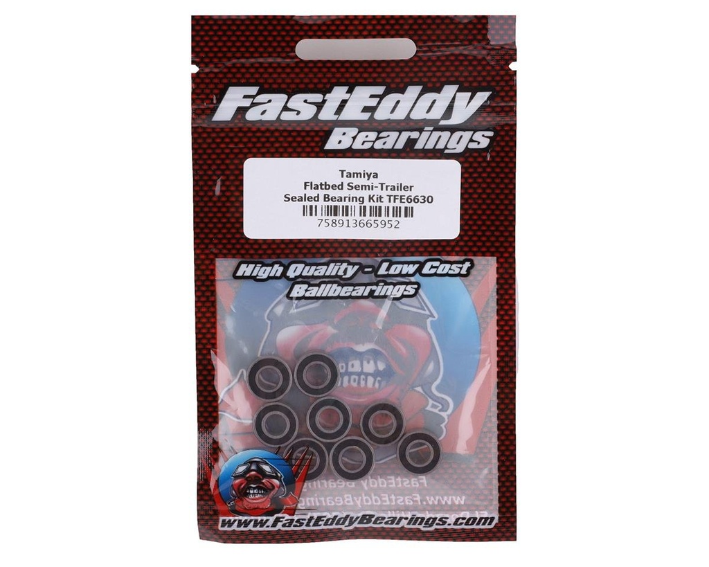 FastEddy Tamiya Flatbed Semi-Trailer Sealed Bearing Kit