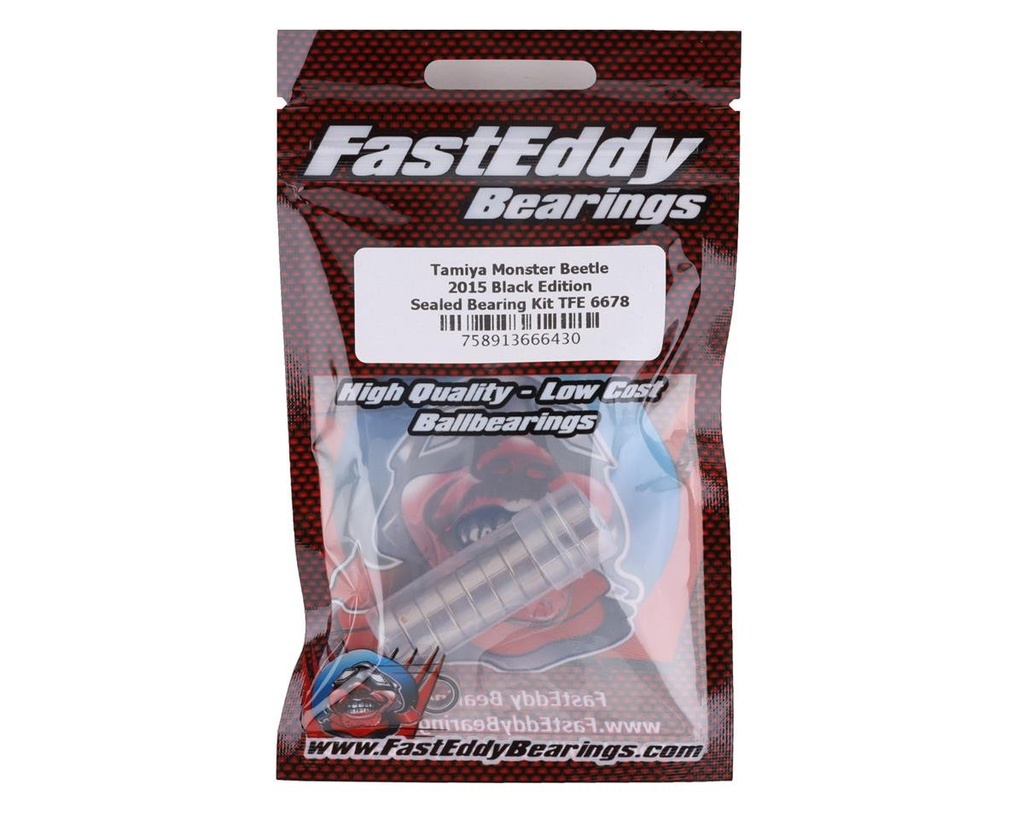 FastEddy Tamiya Monster Beetle 2015 Black Edition Sealed Bearing