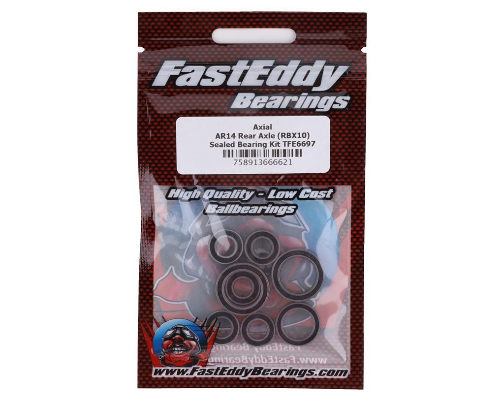 FastEddy Axial RBX10 AR14 Rear Axle Sealed Bearing Kit