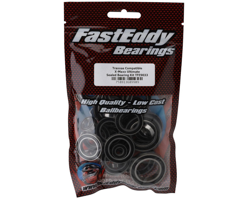 FastEddy Sealed Bearing Kit for Traxxas X-Maxx Ultimate