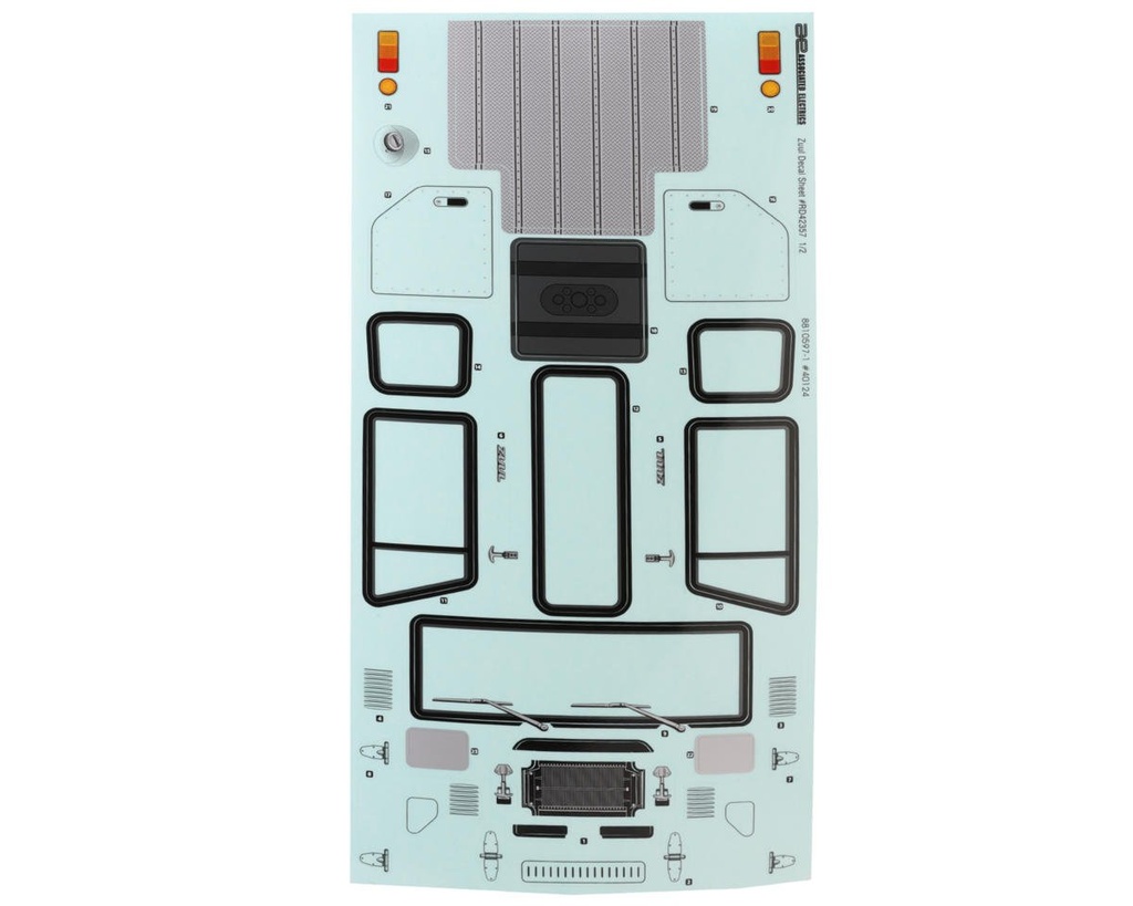 Element RC Enduro Zuul Decal Sheets