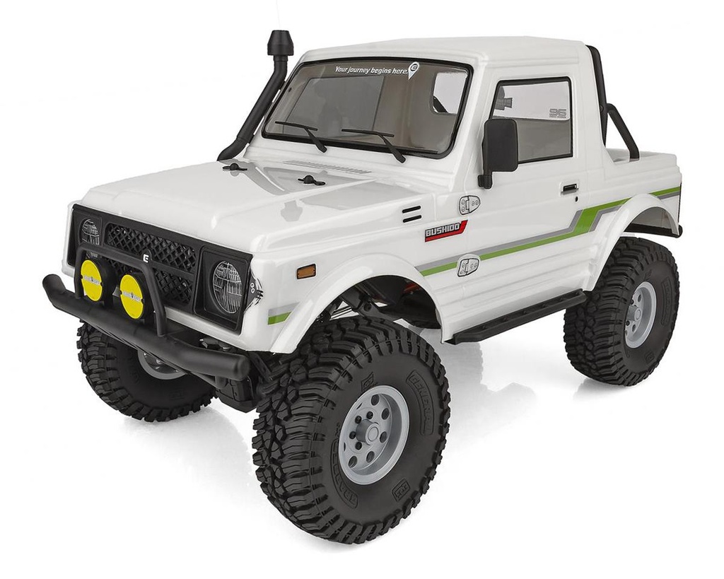 Element RC Enduro Bushido Trail Truck 4x4 RTR 1/10 Rock Crawler (White)