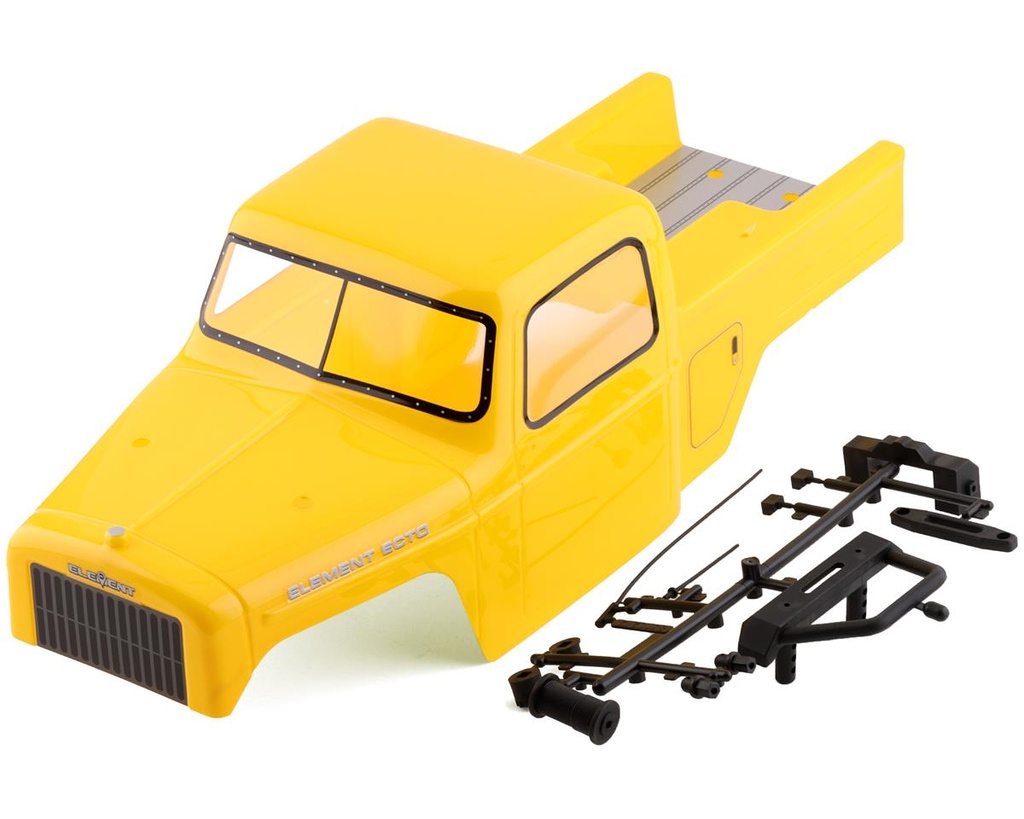 Element RC Enduro Ecto Pre-Painted Body Set (Yellow)