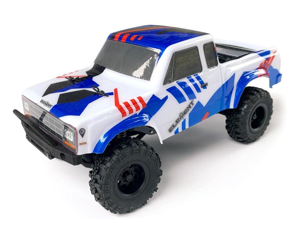 Element RC Enduro24 Sendero 1/24 4WD RTR Scale Mini Trail Truck (Red/Blue)