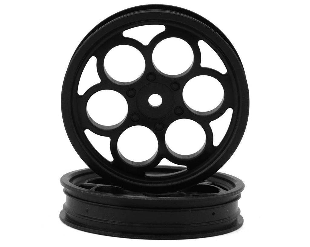 eXcelerate Looper Drag Racing Front Wheels (Black) (2) w/12mm Hex
