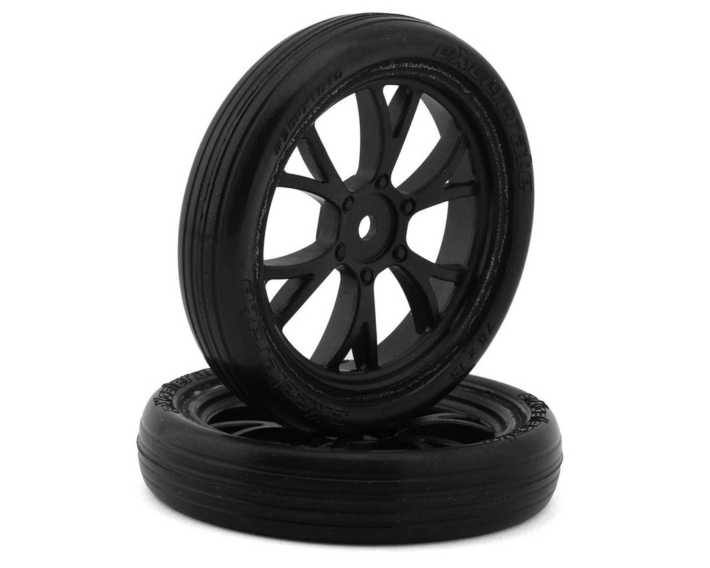 eXcelerate LP Pre-Mounted Front Tires w/Super V Wheels (2) (X-Hard)