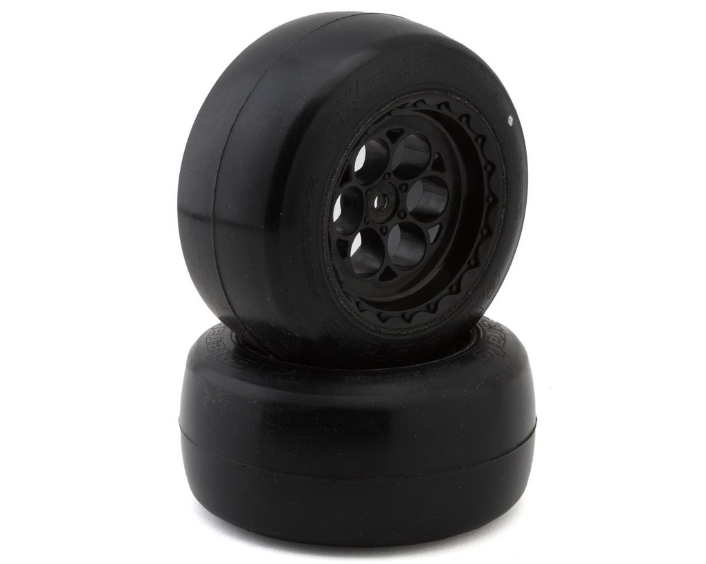 eXcelerate Looper Pre-Mounted Rear Drag Racing Tires (2) (White)